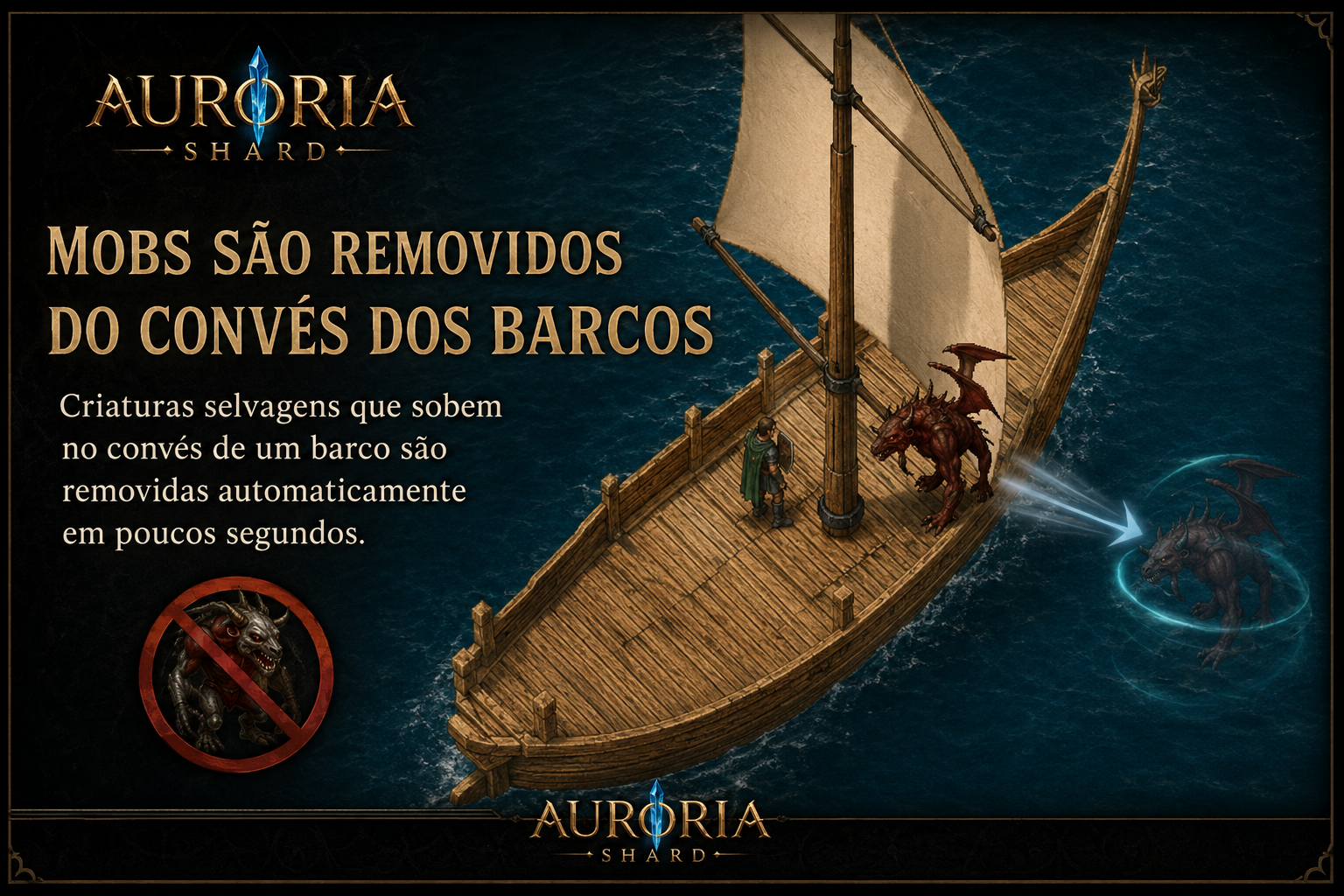 Mobs são removidos do convés dos barcos