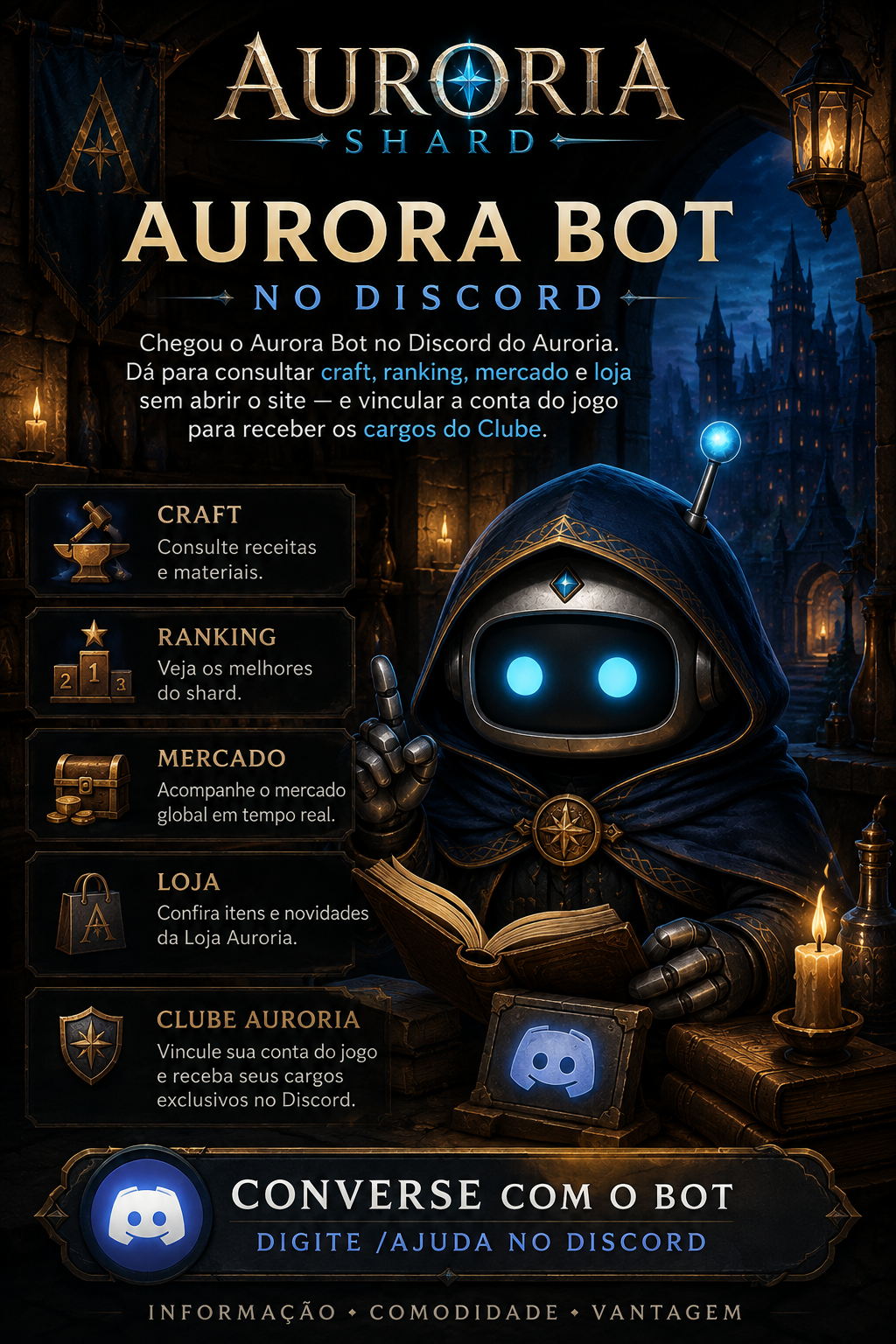 Aurora Bot no Discord