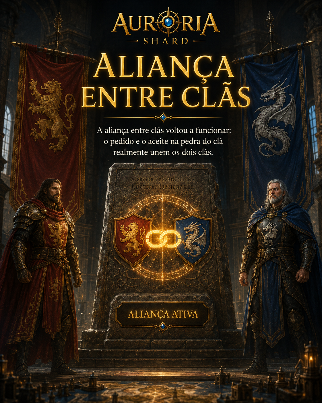 Aliança entre clãs.